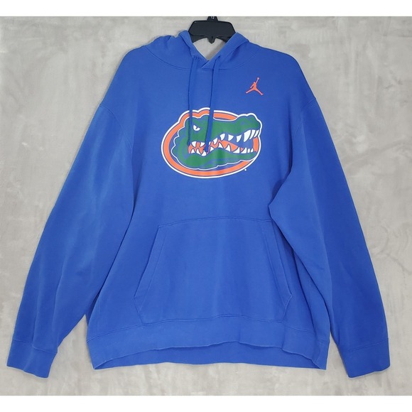 Jordan Other - Nike Florida Gators Hoodie Mens XXL Blue NCAA Basketball Jordan Jumpman EUC